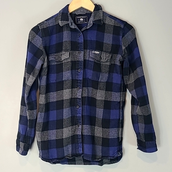 Penfield Flannel Button Down Shirt Comfy Winter Casual Size Small - Picture 1 of 6